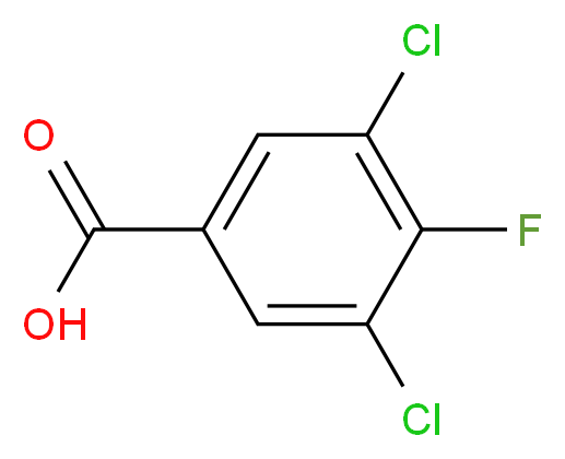 3,5-Dichloro-4-fluorobenzoic acid_Molecular_structure_CAS_98191-30-1)