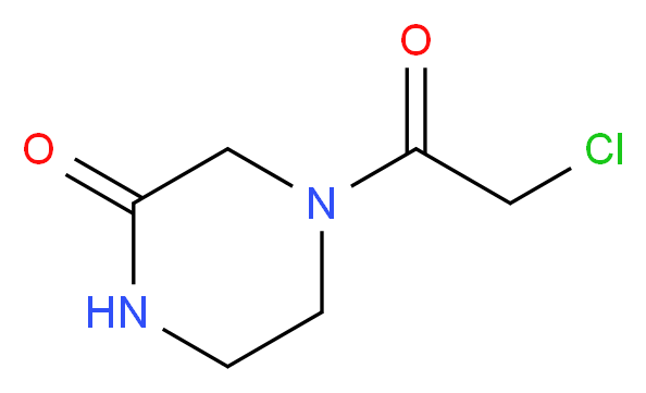 4-(chloroacetyl)piperazin-2-one_Molecular_structure_CAS_59701-84-7)