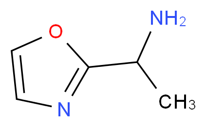 1-(1,3-oxazol-2-yl)ethan-1-amine_Molecular_structure_CAS_)