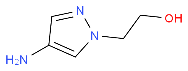 2-(4-amino-1H-pyrazol-1-yl)ethan-1-ol_Molecular_structure_CAS_)