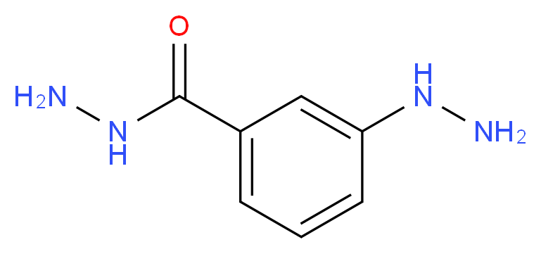 3-Hydrazino-benzoic acid hydrazide_Molecular_structure_CAS_)