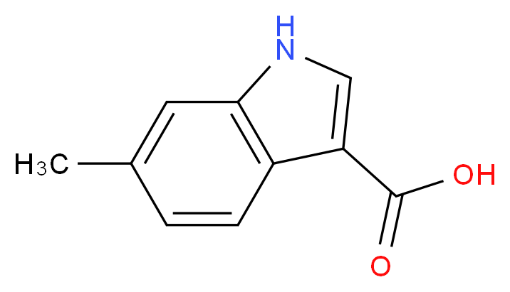 6-Methyl-1H-indole-3-carboxylic acid_Molecular_structure_CAS_)
