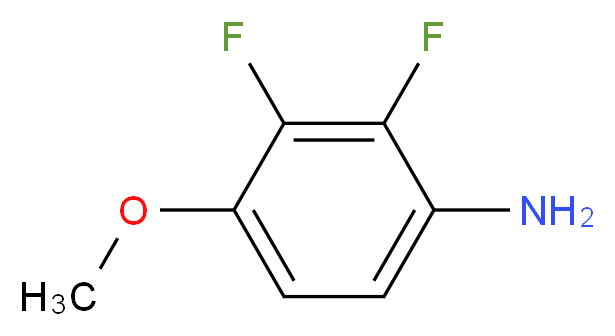 2,3-Difluoro-4-methoxyaniline_Molecular_structure_CAS_155020-51-2)