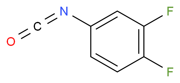 3,4-Difluorophenyl isocyanate_Molecular_structure_CAS_42601-04-7)