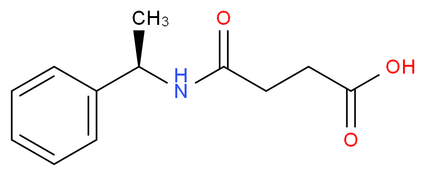 (R)-(+)-N-(α-Methylbenzyl)succinamidic acid_Molecular_structure_CAS_21752-33-0)