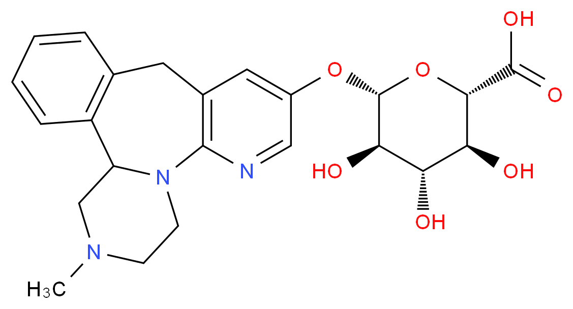 8-Hydroxy Mirtazapine β-D-Glucuronide 90%_Molecular_structure_CAS_155239-47-7)