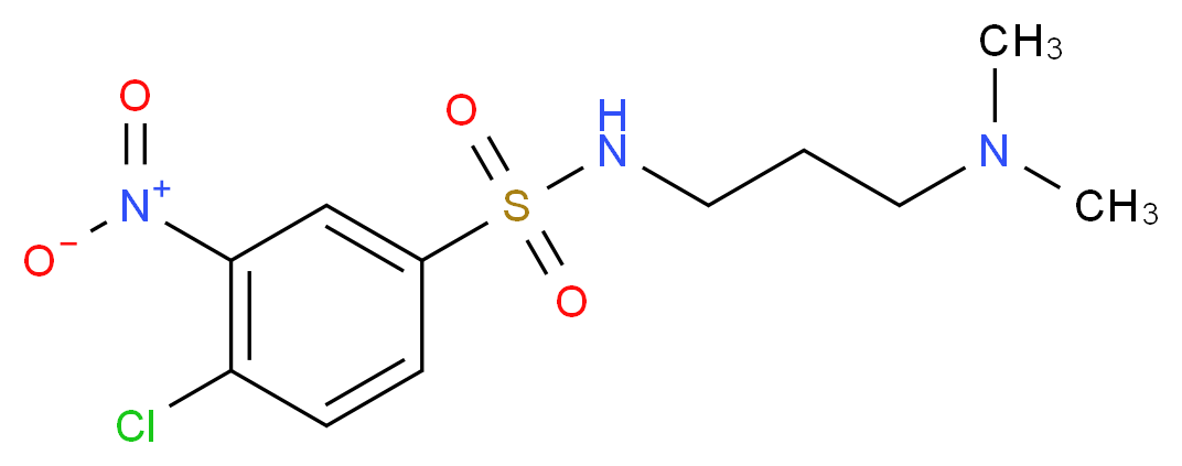 4-chloro-N-[3-(dimethylamino)propyl]-3-nitrobenzenesulfonamide_Molecular_structure_CAS_53803-81-9)