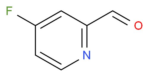 4-Fluoro-2-formylpyridine_Molecular_structure_CAS_1060809-18-8)