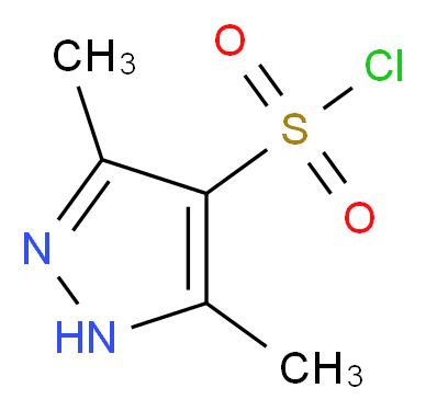 3,5-Dimethyl-1H-pyrazole-4-sulfonyl chloride_Molecular_structure_CAS_80466-78-0)