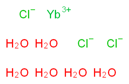 Ytterbium(III) chloride hydrate, REacton&reg;_Molecular_structure_CAS_19423-87-1)