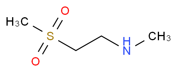 N-Methyl-2-(methylsulphonyl)ethylamine_Molecular_structure_CAS_202198-18-3)