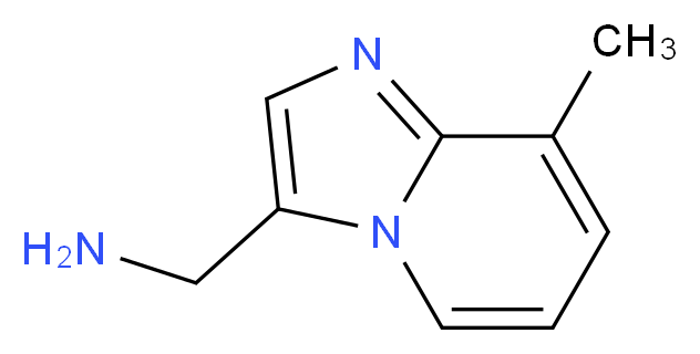 1-(8-methylimidazo[1,2-a]pyridin-3-yl)methanamine_Molecular_structure_CAS_933707-48-3)