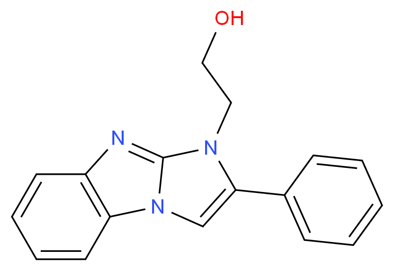 2-(2-phenyl-1H-imidazo[1,2-a]benzimidazol-1-yl)ethanol_Molecular_structure_CAS_36289-13-1)