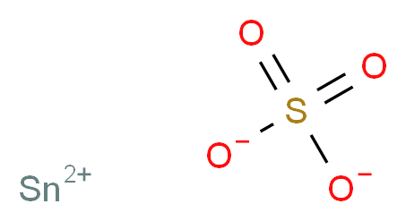 Tin(II) sulfate_Molecular_structure_CAS_7488-55-3)