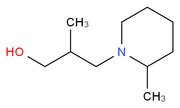 2-Methyl-3-(2-methyl-piperidin-1-yl)-propan-1-ol_Molecular_structure_CAS_60792-85-0)