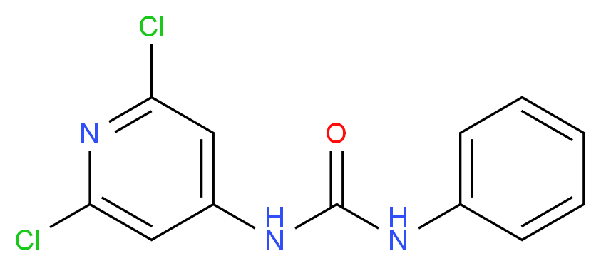 N-(2,6-dichloro-4-pyridyl)-N'-phenylurea_Molecular_structure_CAS_)