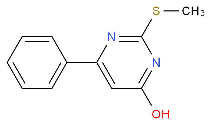 4-Hydroxy-2-(methylthio)-6-phenylpyrimidine_Molecular_structure_CAS_)
