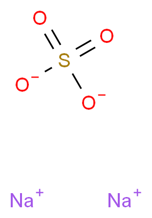CAS_7757-82-6 molecular structure