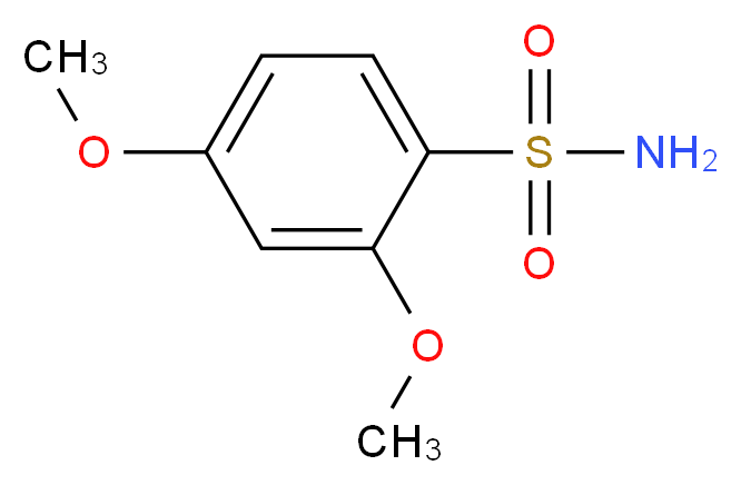 2,4-Dimethoxybenzenesulfonamide_Molecular_structure_CAS_51770-71-9)