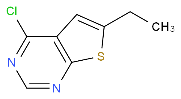 4-chloro-6-ethylthieno[2,3-d]pyrimidine_Molecular_structure_CAS_81136-42-7)