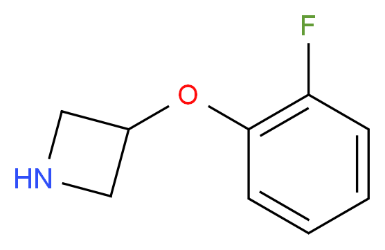 3-(2-Fluorophenoxy)azetidine_Molecular_structure_CAS_918831-13-7)