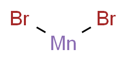 Manganese(II) bromide_Molecular_structure_CAS_13446-03-2)