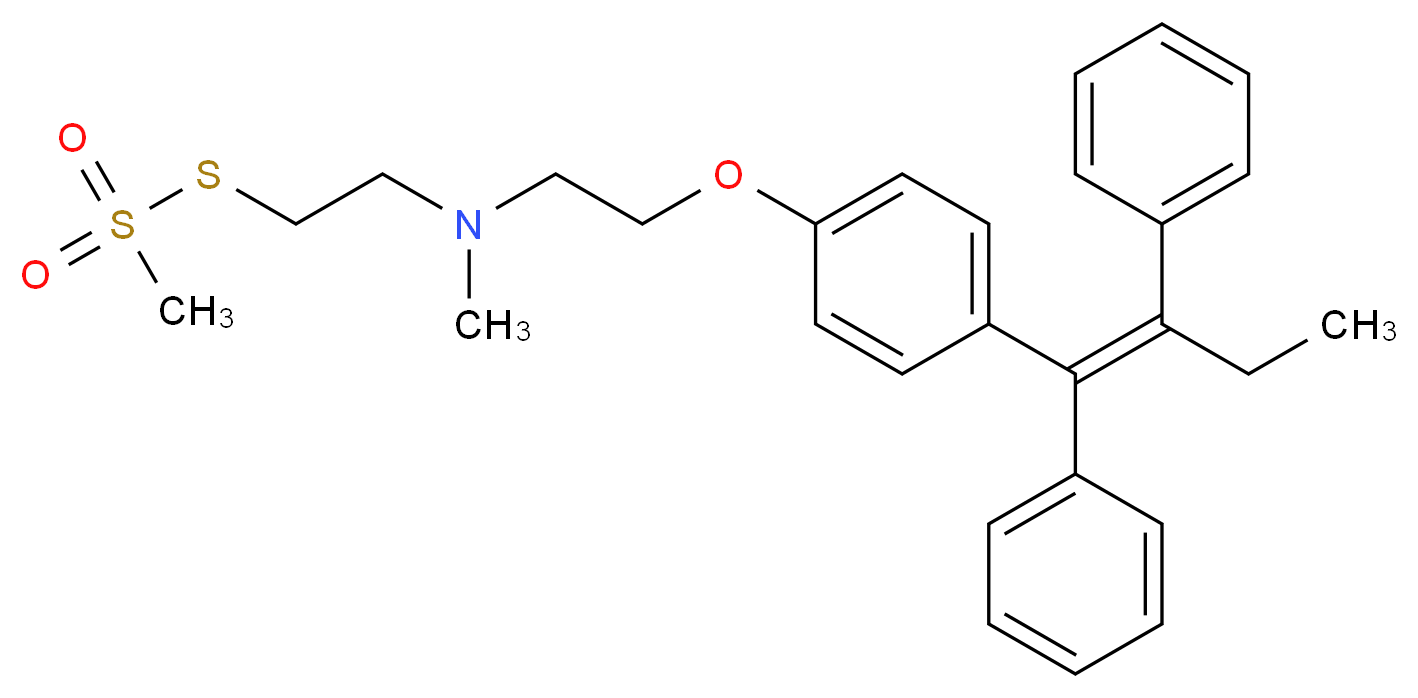 N-Desmethyl Tamoxifen Methanethiosulfonate_Molecular_structure_CAS_1025678-19-6)