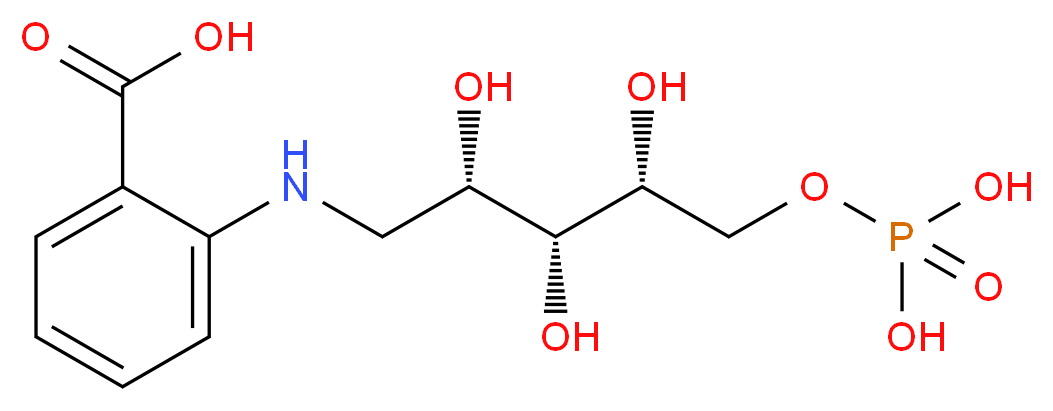 1-(O-Carboxy-Phenylamino)-1-Deoxy-D-Ribulose-5-Phosphate_Molecular_structure_CAS_)