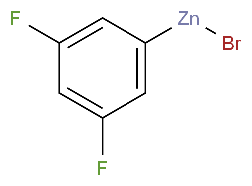 3,5-Difluorophenylzinc bromide_Molecular_structure_CAS_)