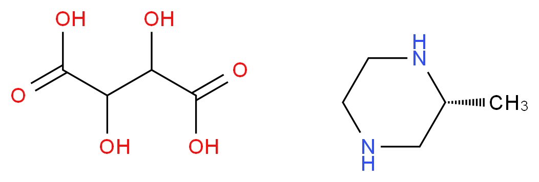 (R)-2-METHYL PIPERAZINE (L)TARTARIC ACID SALT_Molecular_structure_CAS_126458-16-0)