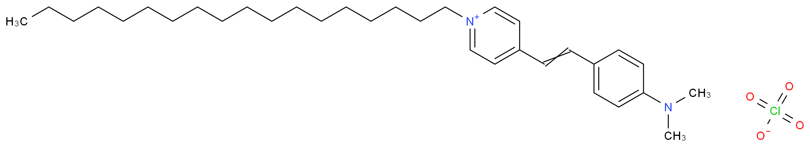 4-(4-Dimethylaminostyryl)-1-octadecylpyridinium perchlorate_Molecular_structure_CAS_)