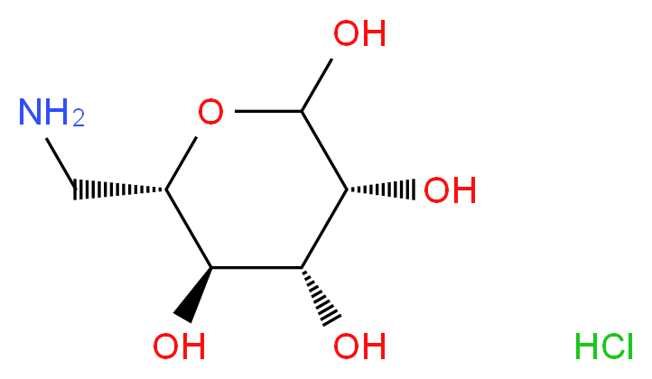 6-Amino-6-deoxy-D-glucose, hydrochloride_Molecular_structure_CAS_55324-97-5)