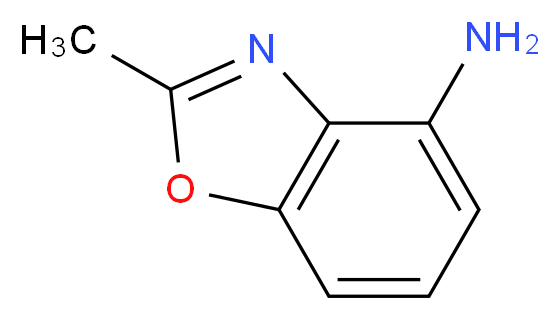 2-Methyl-1,3-benzoxazol-4-amine_Molecular_structure_CAS_342897-54-5)