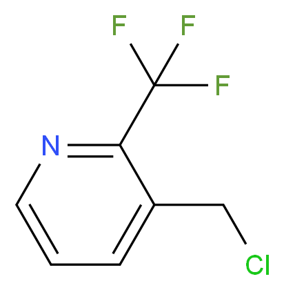 3-(chloromethyl)-2-(trifluoromethyl)pyridine_Molecular_structure_CAS_1060814-58-5)