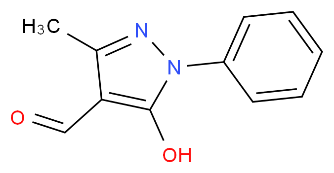 5-Hydroxy-3-methyl-1-phenyl-1H-pyrazole-4-carbaldehyde_Molecular_structure_CAS_60484-29-9)