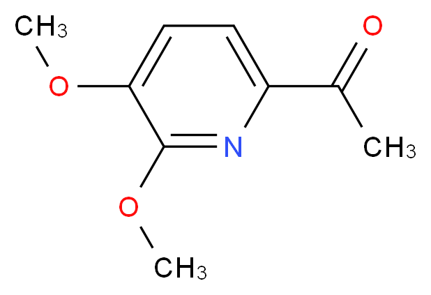 1-(5,6-Dimethoxypyridin-2-yl)ethanone_Molecular_structure_CAS_1203499-03-9)