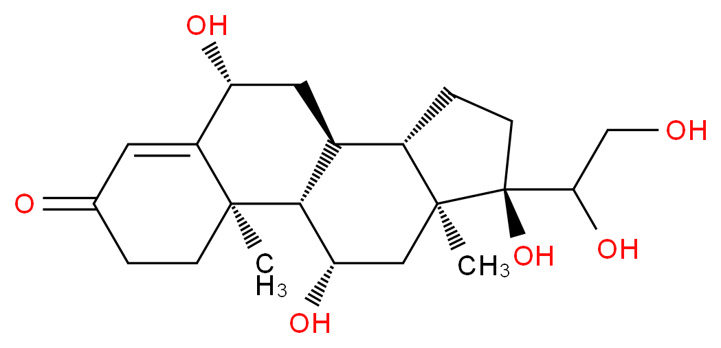 6β-Hydroxy-20-dihydro Cortisol (Mixture of Diastereomers)_Molecular_structure_CAS_)