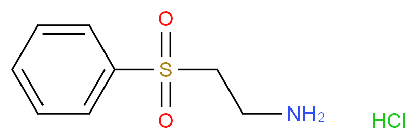 2-(benzenesulfonyl)ethan-1-amine hydrochloride_Molecular_structure_CAS_38752-48-6)