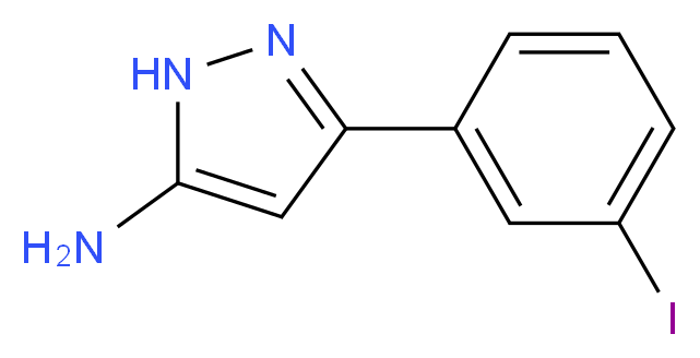 5-(3-IODO-PHENYL)-2H-PYRAZOL-3-YLAMINE_Molecular_structure_CAS_502132-87-8)