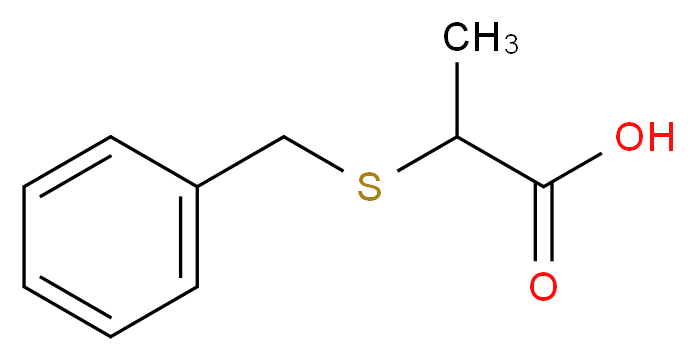 2-(benzylsulfanyl)propanoic acid_Molecular_structure_CAS_2899-64-1)