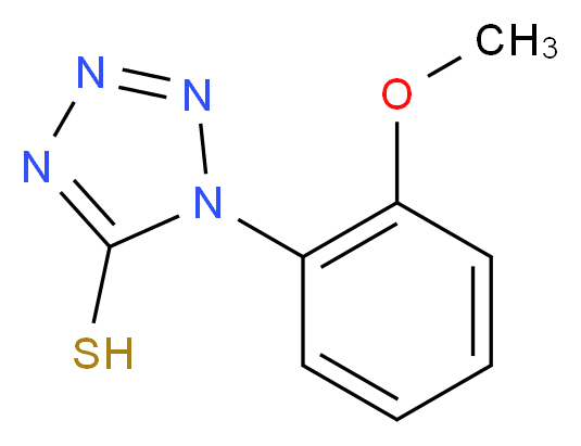1-(2-methoxyphenyl)-1H-tetrazole-5-thiol_Molecular_structure_CAS_)