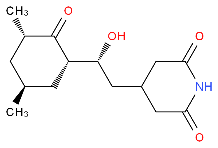 Cycloheximide solution_Molecular_structure_CAS_66-81-9)