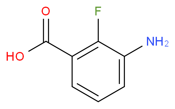 3-Amino-2-fluorobenzoic acid 95%_Molecular_structure_CAS_)