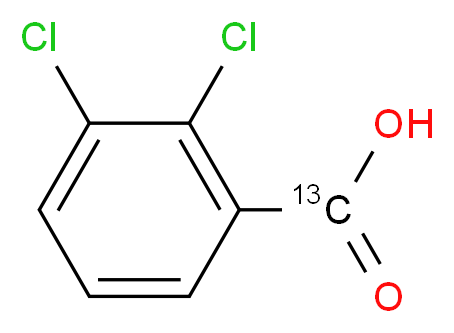 2,3-Dichlorobenzoic Acid-13C_Molecular_structure_CAS_1184971-82-1)