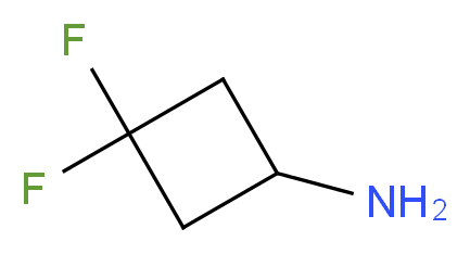 3,3-difluorocyclobutan-1-amine_Molecular_structure_CAS_)