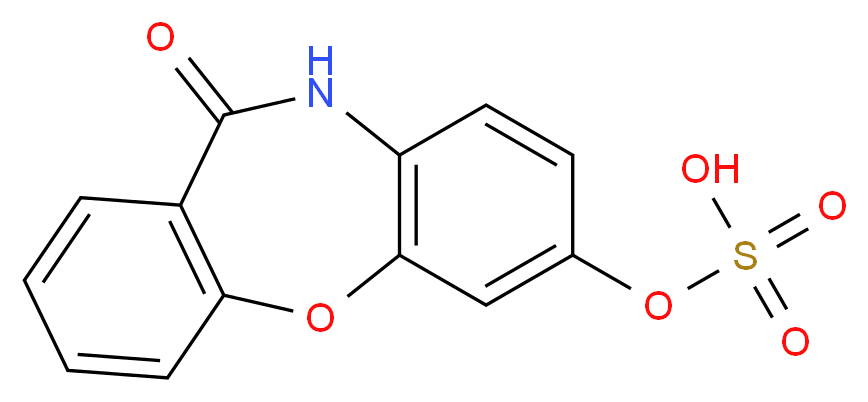 7-(Sulfooxy)dibenz[b,f][1,4]oxazepin-11(10H)-one_Molecular_structure_CAS_88373-20-0)