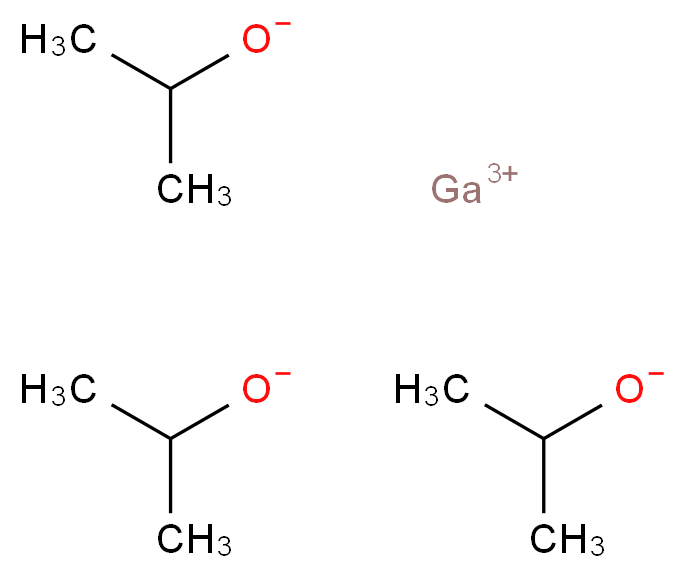 Gallium(III) isopropoxide, mixture of oligomers_Molecular_structure_CAS_4452-61-3)