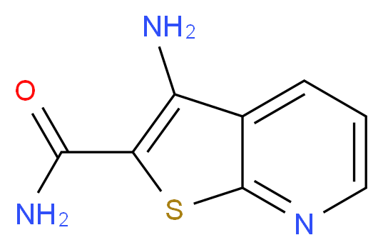 3-aminothieno[2,3-b]pyridine-2-carboxamide_Molecular_structure_CAS_55557-48-7)