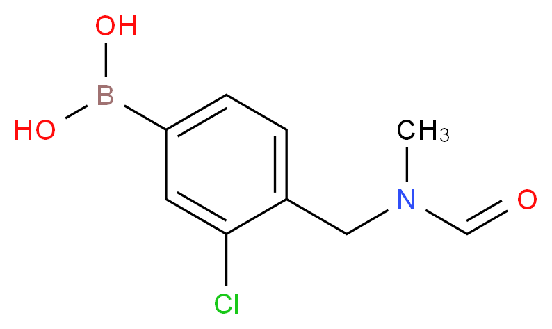 3-Chloro-4-(ethylcarbamoyl)benzeneboronic acid_Molecular_structure_CAS_850589-40-1)