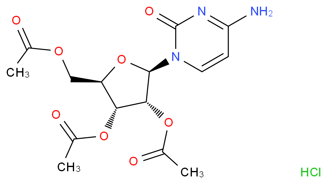 2′,3′,5′-Tri-O-acetylcytidine hydrochloride_Molecular_structure_CAS_63639-21-4)